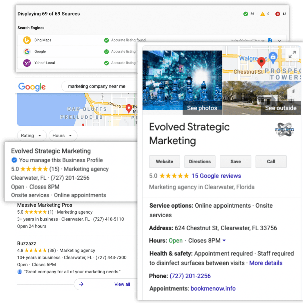 ocal listings management software for medical practices